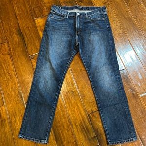 Men’s Lucky Brand Jeans (Athletic Slim 410) practically new.